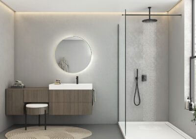 Mobile bagno di design modello Ritratto RT07